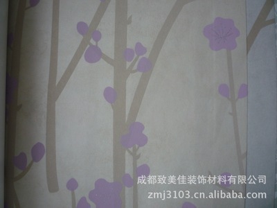 【墻紙供應(yīng) 環(huán)保無紡布花卉墻紙臥室客廳滿鋪4-14-p1110102】?jī)r(jià)格,廠家,圖片,壁紙/墻布/墻貼,成都致美佳裝飾材料-